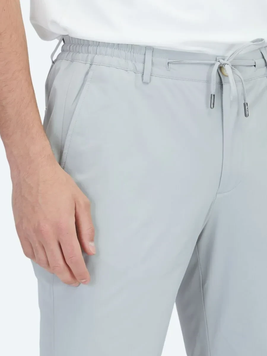 Taş Düz Dokuma Jogging Fit Casual Pantolon - 3