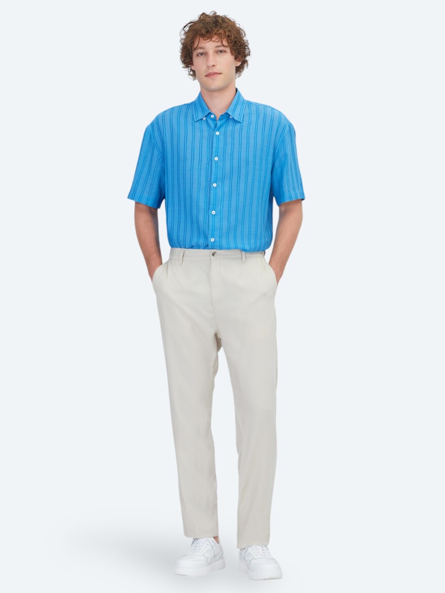 Taş Kumaş Jogging Fit Casual Pantolon 