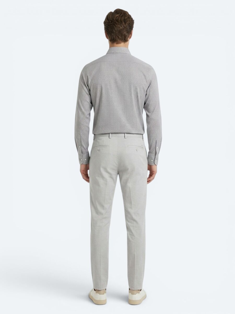 Taş Kumaş Relaxed Fit Casual Pamuk Karışımlı Pantolon - 5