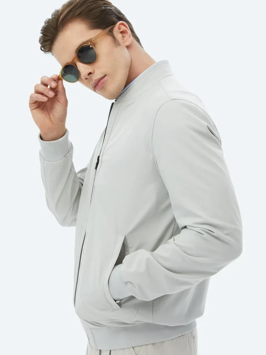 Taş Regular Fit Casual Dokuma Mont - 3