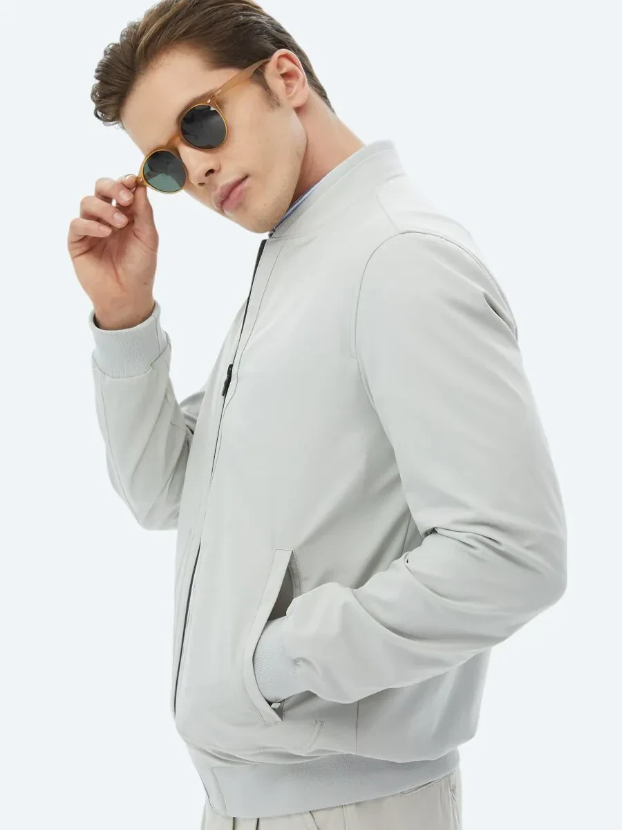 Taş Regular Fit Casual Dokuma Mont - 3