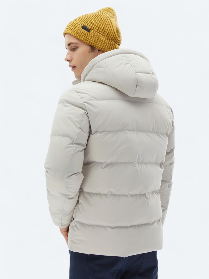 Taş Regular Fit Casual Dokuma Mont - 8