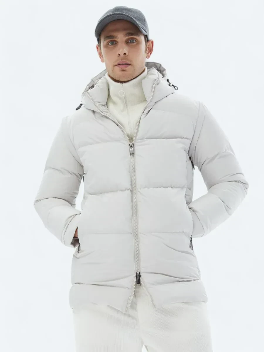 Taş Regular Fit Casual Dokuma Mont - 1