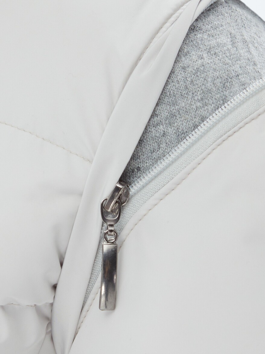 Taş Regular Fit Casual Dokuma Mont - 5