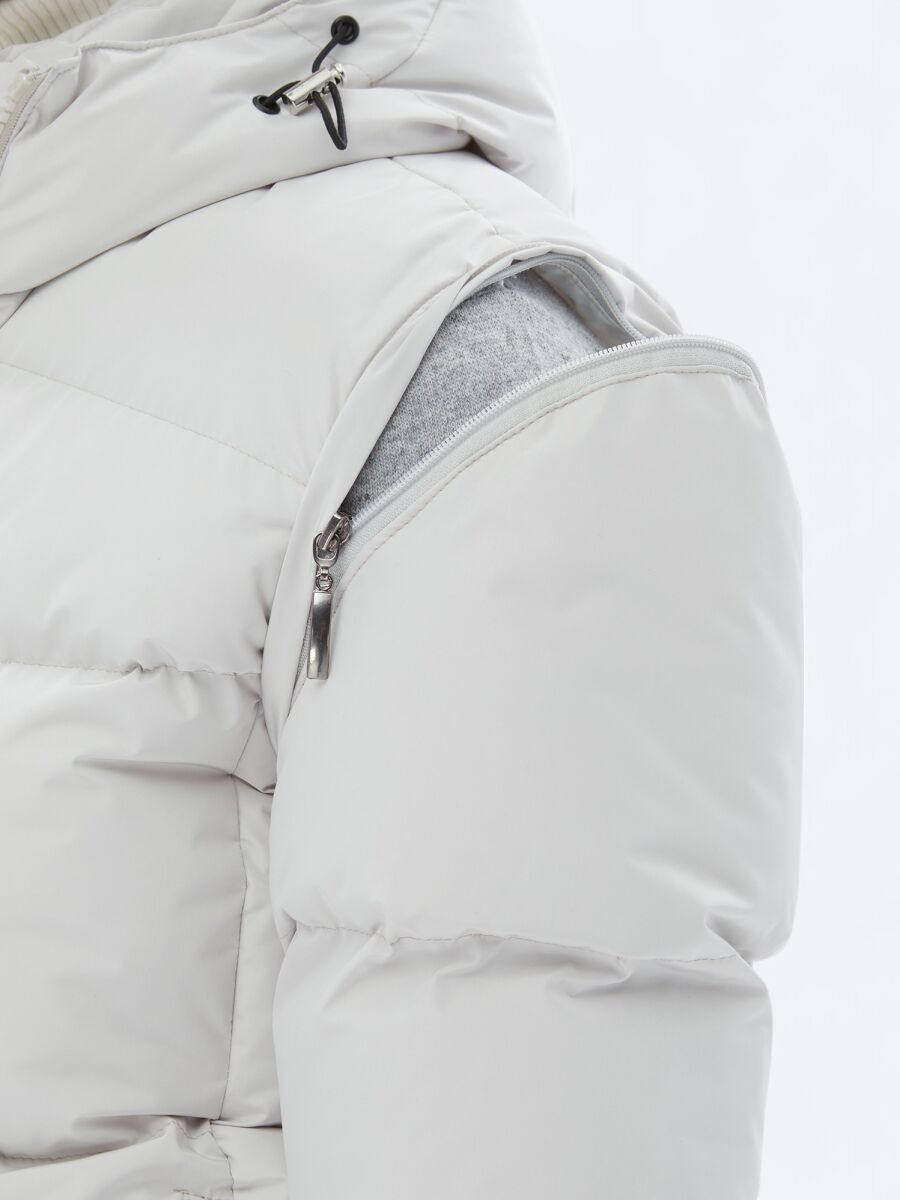 Taş Regular Fit Casual Dokuma Mont - 6