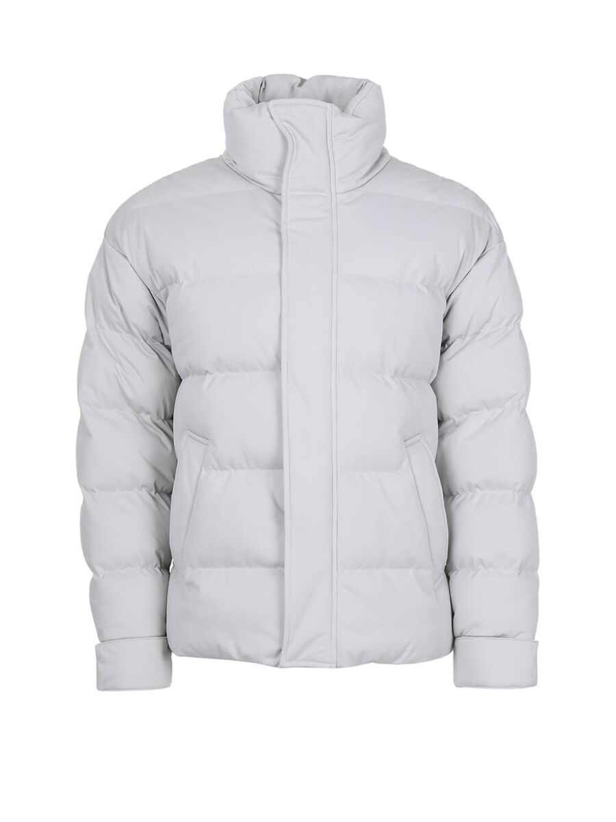 Taş Regular Fit Dik Yaka Casual Dokuma Mont - 7