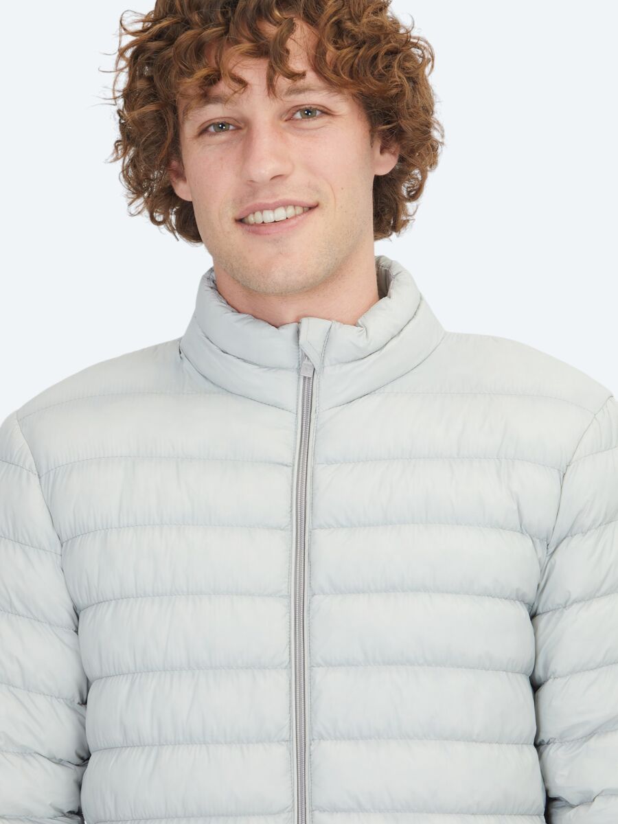 Taş Regular Fit Dik Yaka Casual Dokuma Mont - 4