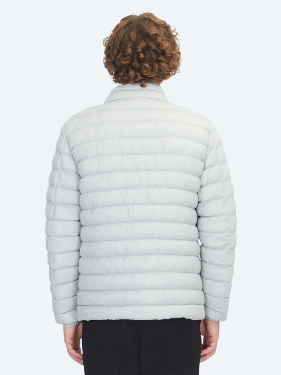 Taş Regular Fit Dik Yaka Casual Dokuma Mont - 6