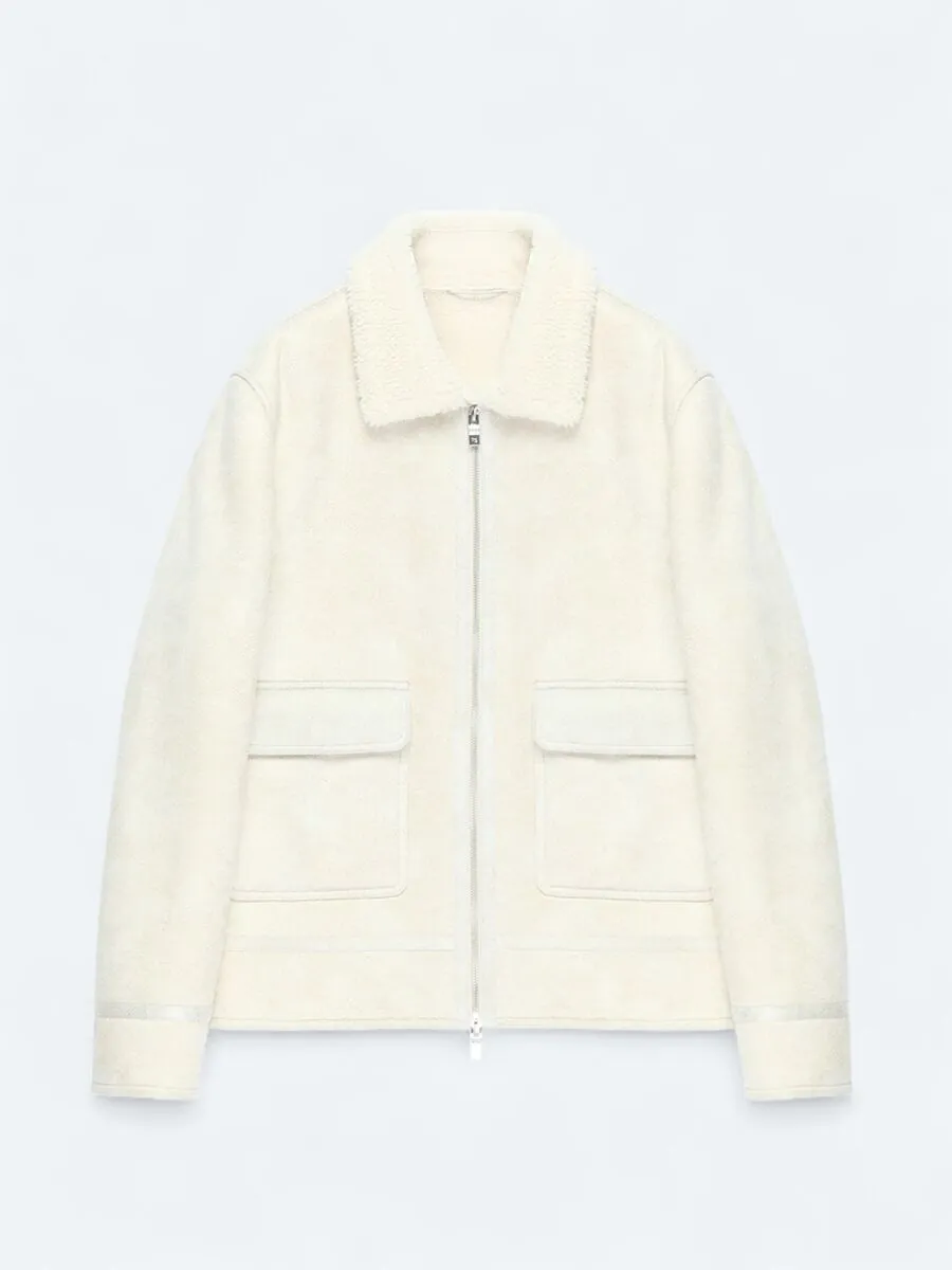 Taş Regular Fit Gömlek Yaka Casual Dokuma Mont - 8