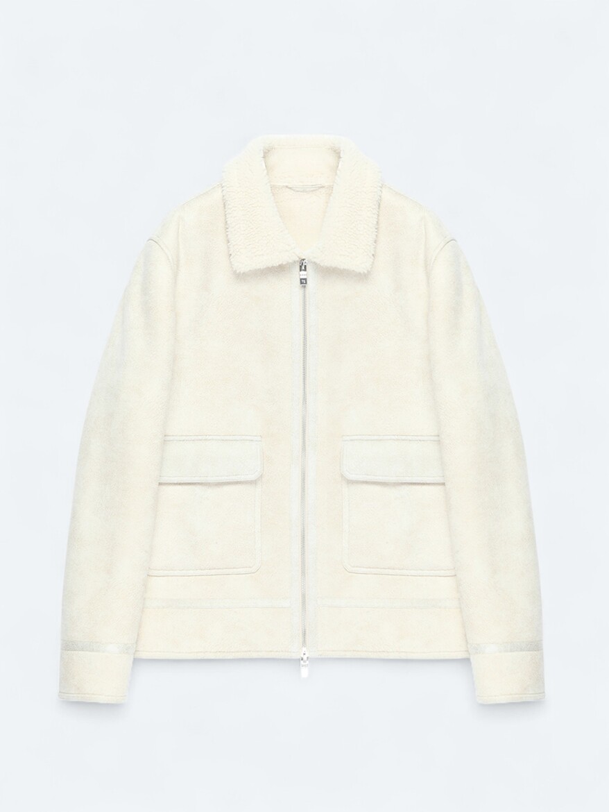 Taş Regular Fit Gömlek Yaka Casual Dokuma Mont - 8