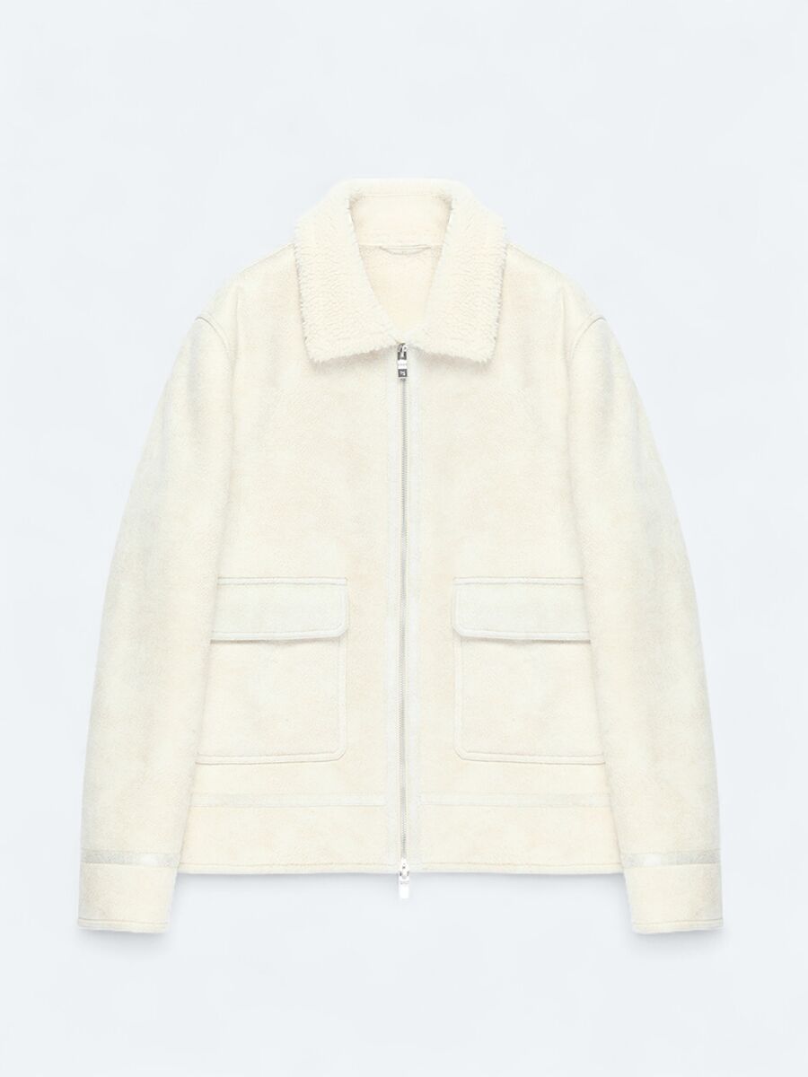 Taş Regular Fit Gömlek Yaka Casual Dokuma Mont - 8