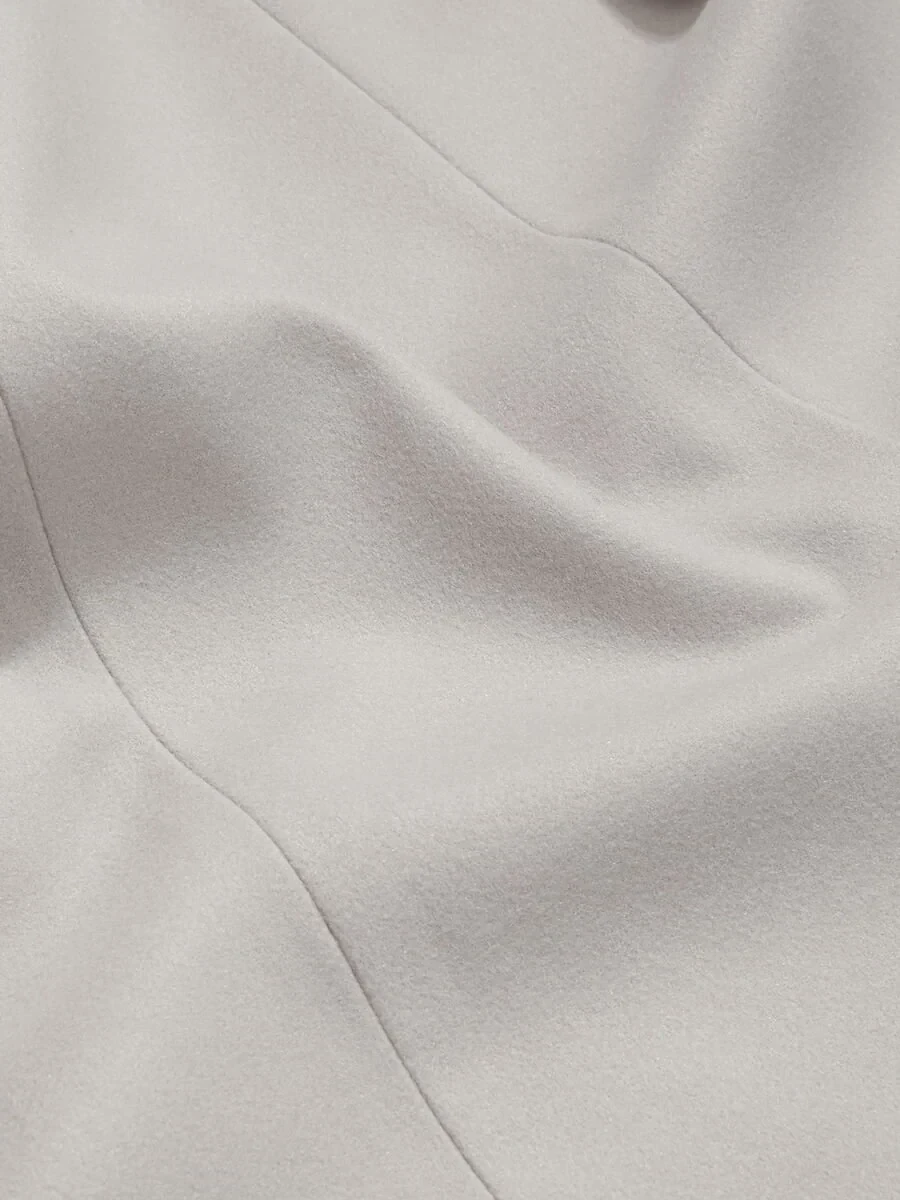 Taş Regular Fit Kelebek Yaka Klasik Örme Palto - 6