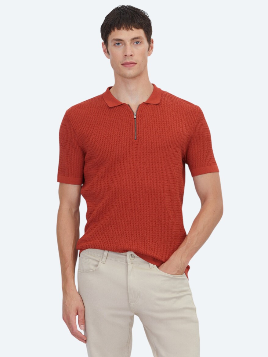 Tile Red Knitwear - 1