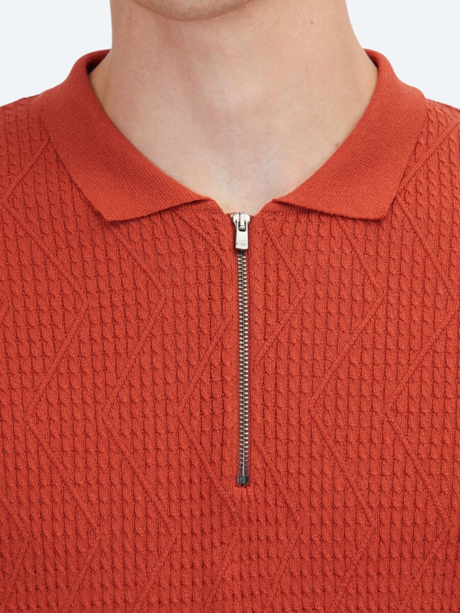 Tile Red Knitwear - 5