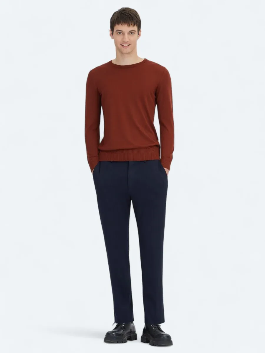 Tile Red Knitwear Sweatshirt - 2