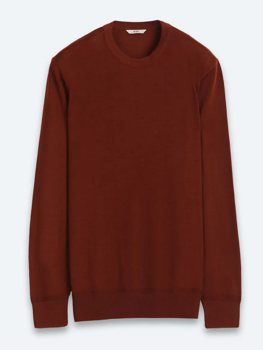 Tile Red Knitwear Sweatshirt - 7