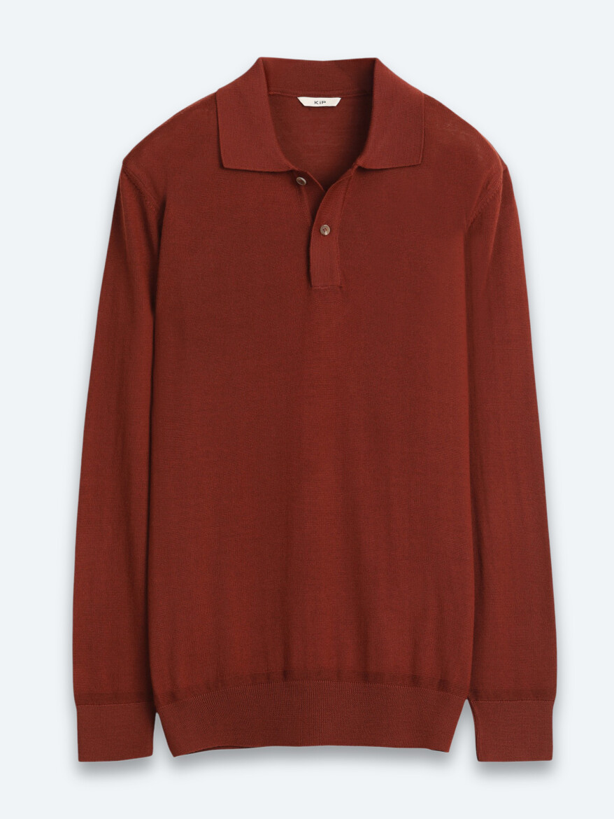 Tile Red Knitwear Sweatshirt - 7