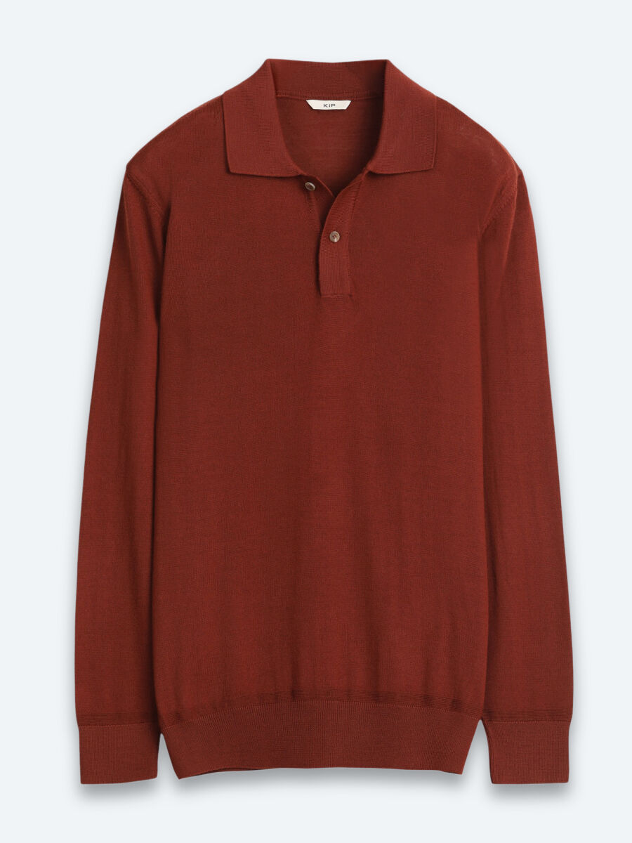 Tile Red Knitwear Sweatshirt - 7