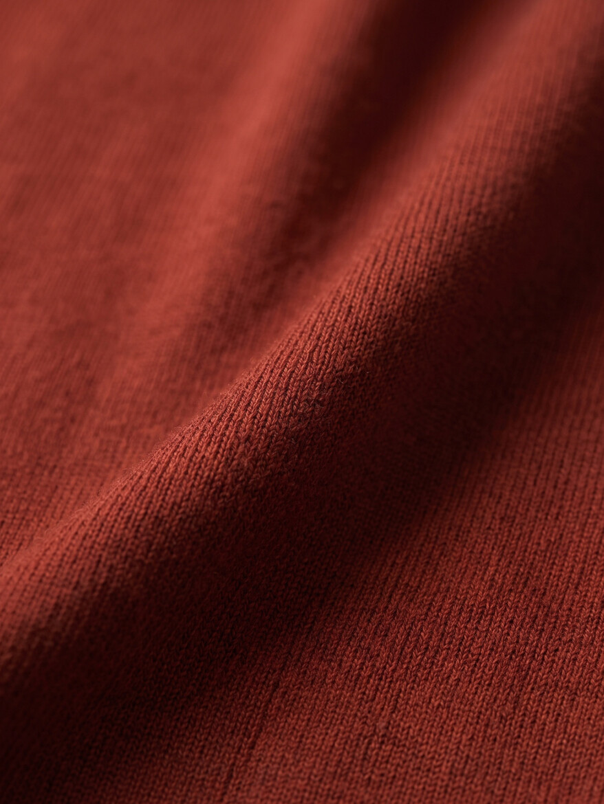 Tile Red Knitwear Sweatshirt - 10
