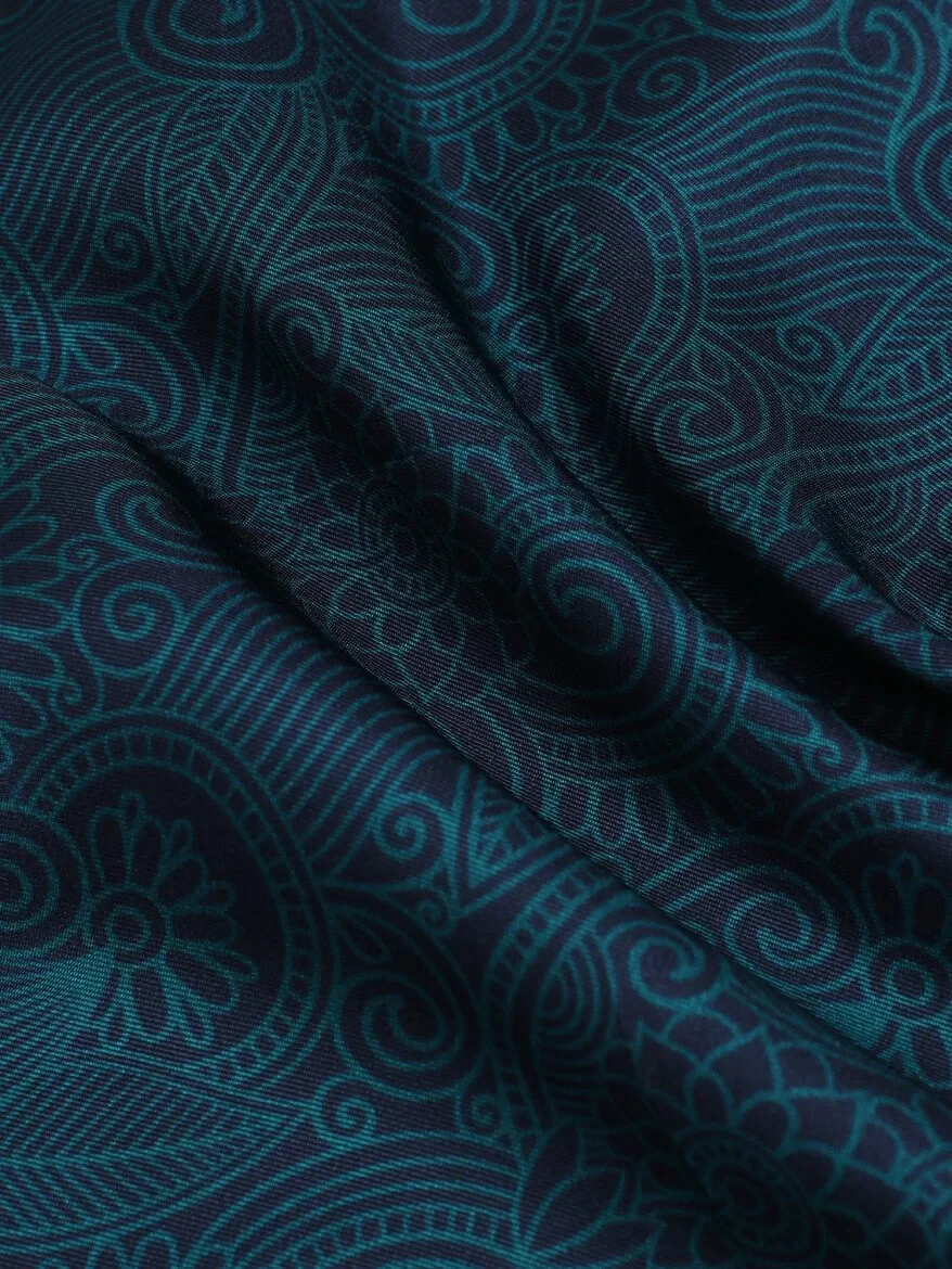 Turquoise Handkerchief - 2