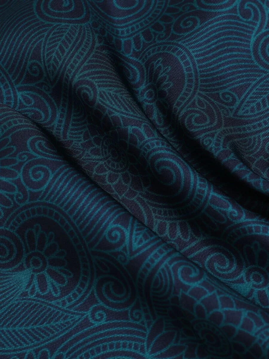 Turquoise Handkerchief - 2