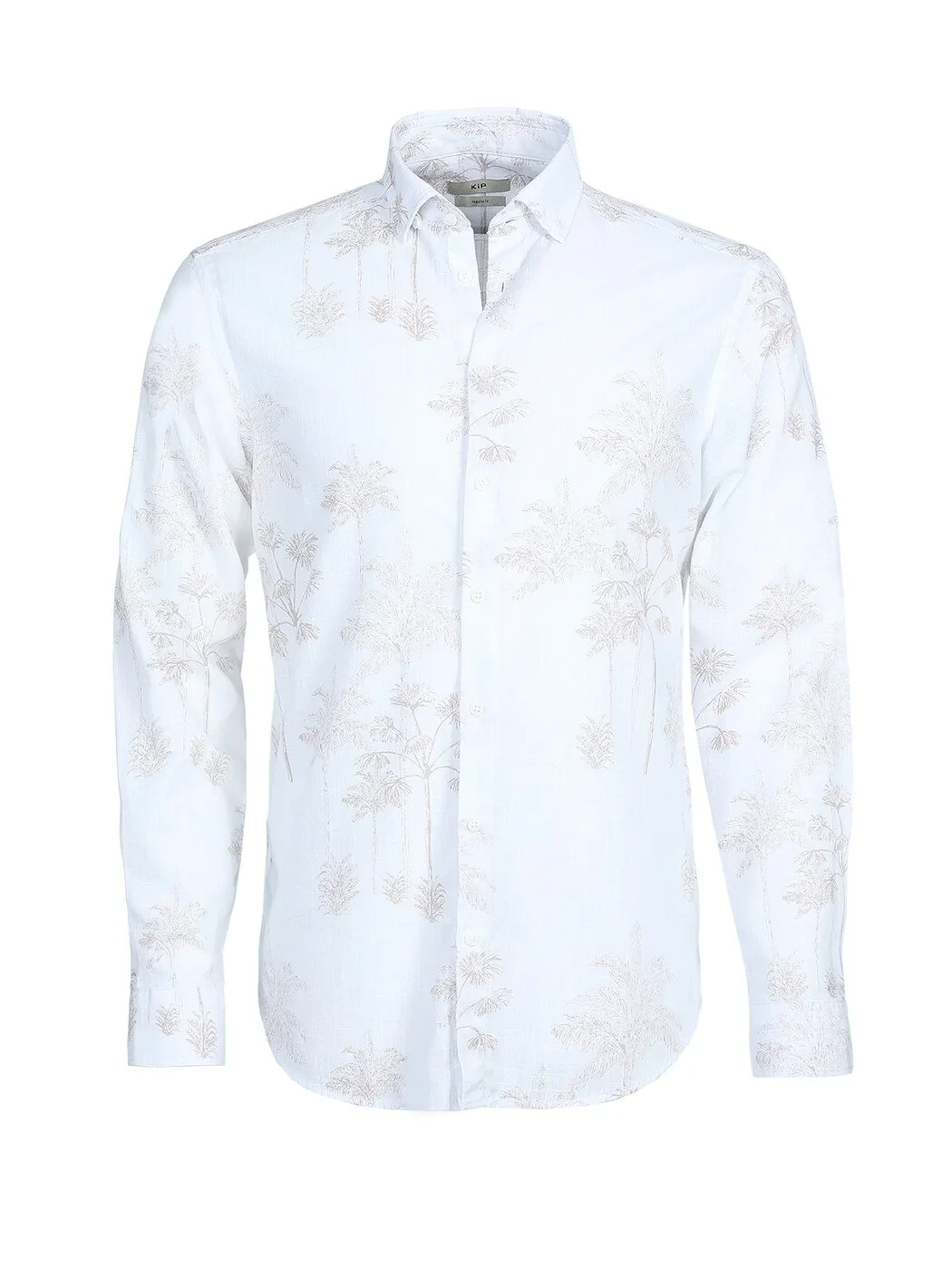 Vizon Desenli Regular Fit Dokuma Casual %100 Pamuk Gömlek - 6