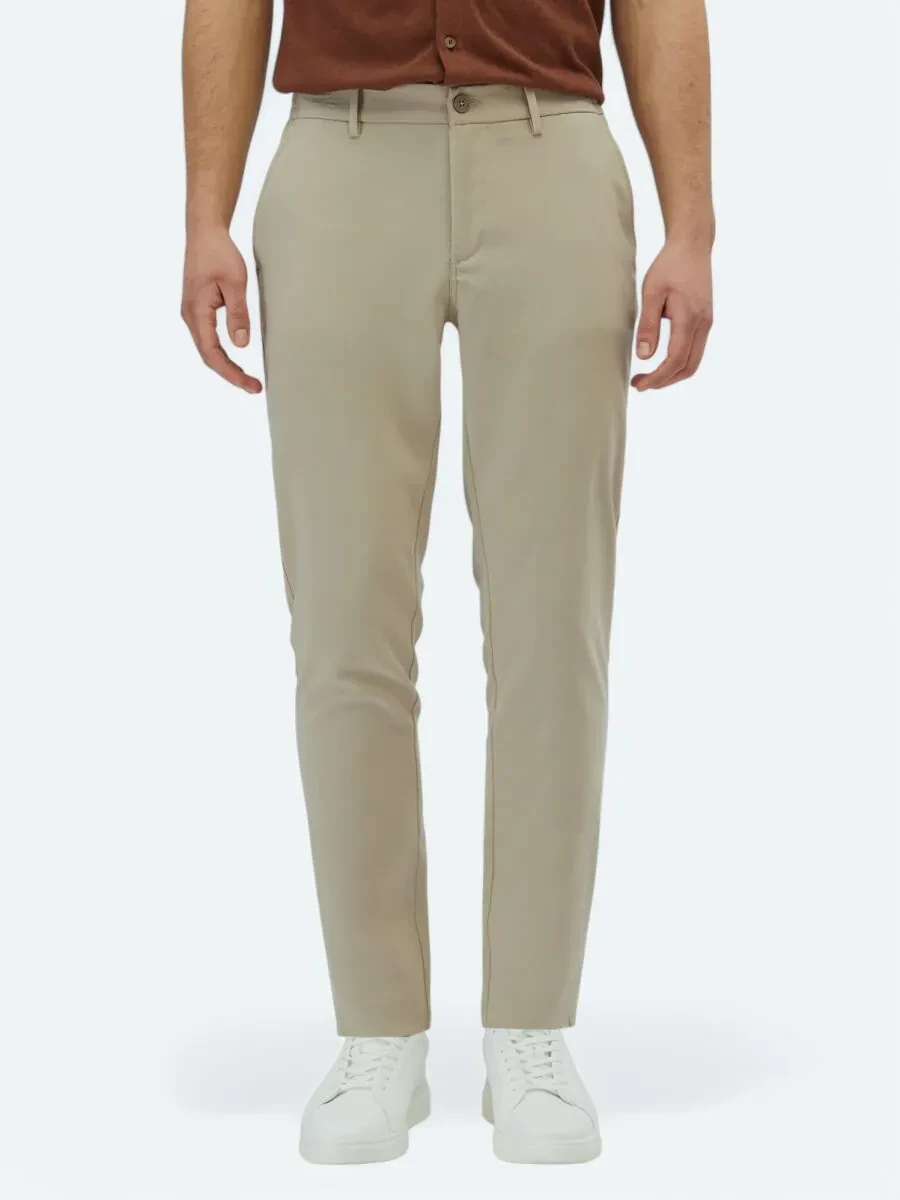 Vizon Dokuma Casual Pantolon - 3