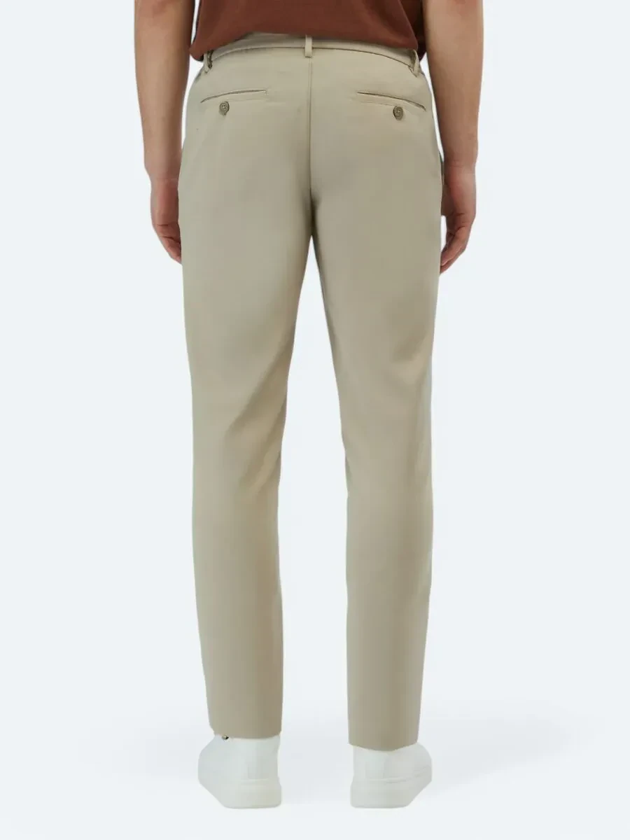 Vizon Dokuma Casual Pantolon - 5