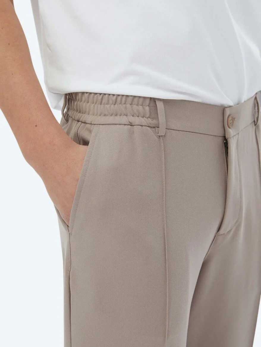 Vizon Dokuma Jogging Fit Casual Pantolon 
