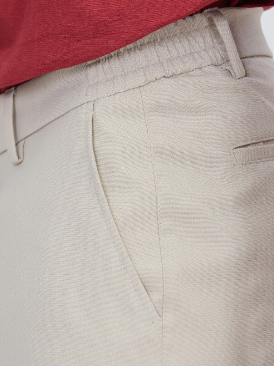 Vizon Dokuma Jogging Fit Casual Pantolon - 4