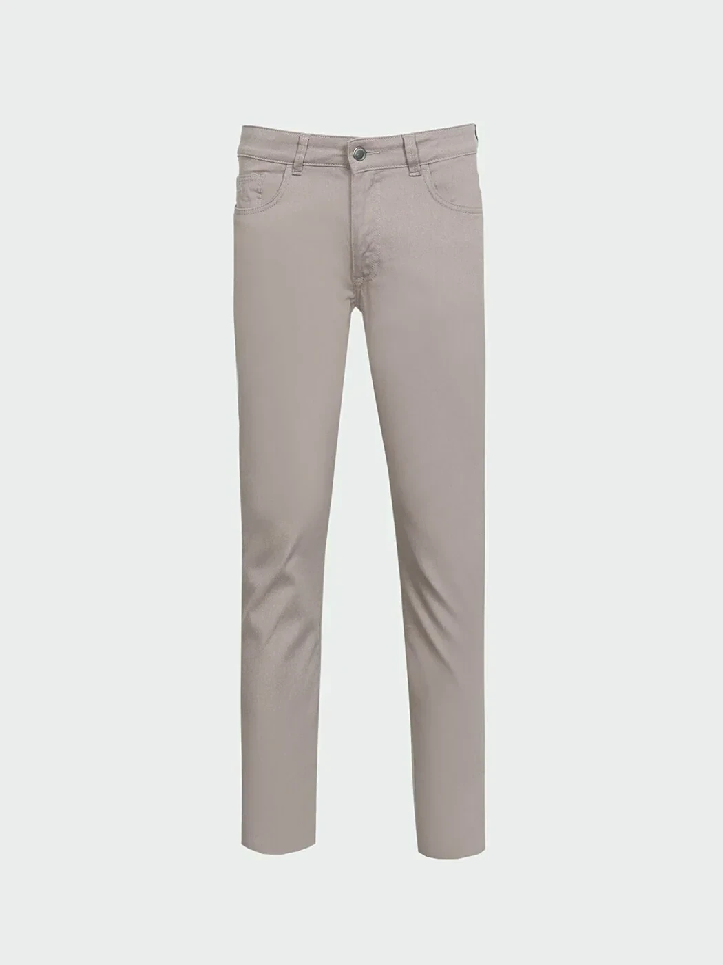 Vizon Dokuma Slim Fit Casual Pamuk Karışımlı Pantolon - 6