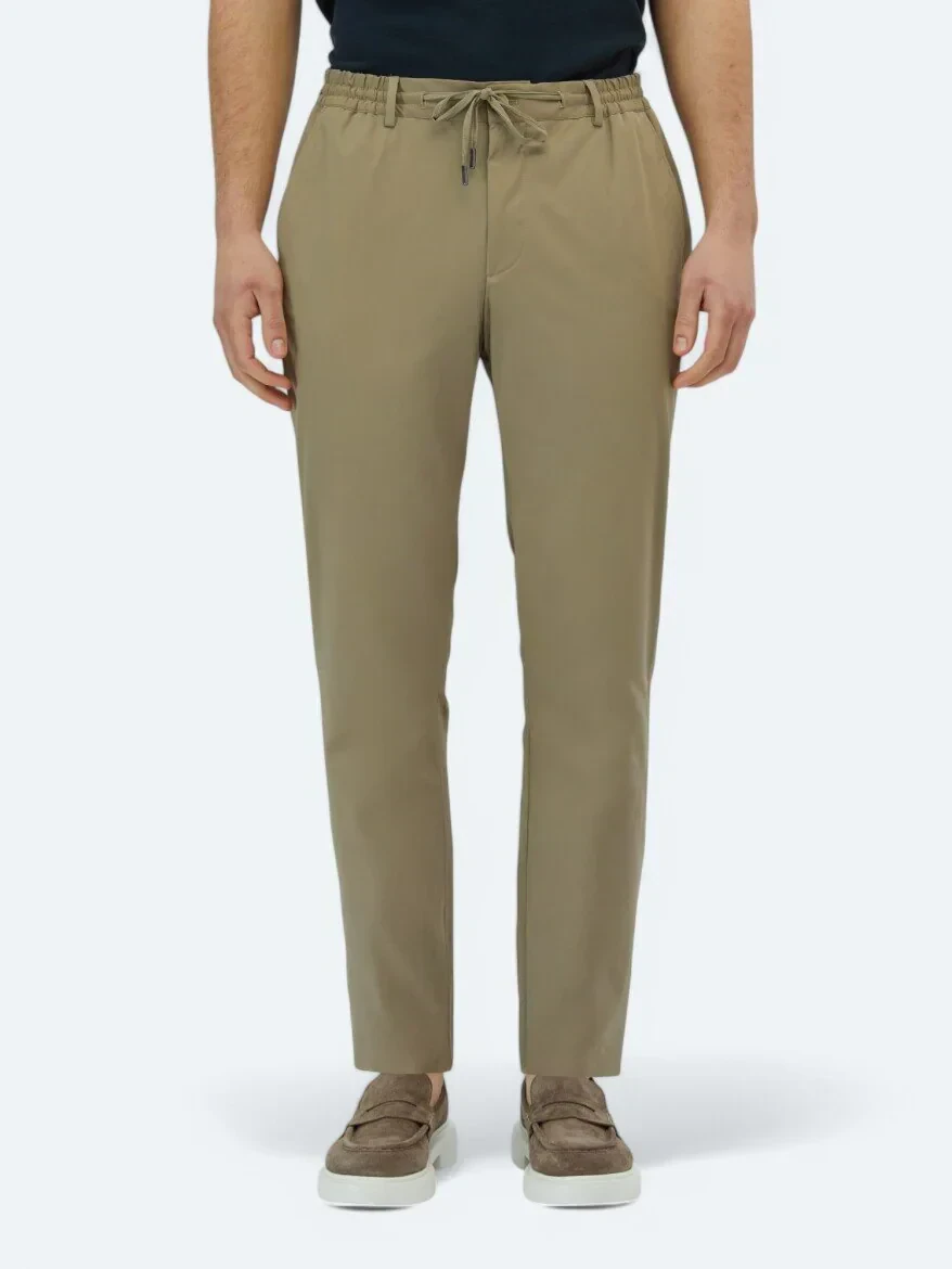Vizon Düz Dokuma Casual Pantolon - 2