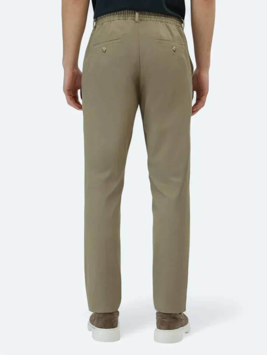 Vizon Düz Dokuma Casual Pantolon - 5