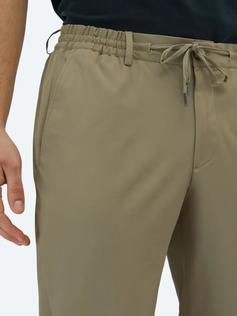 Vizon Düz Dokuma Jogging Fit Casual Pantolon - 4