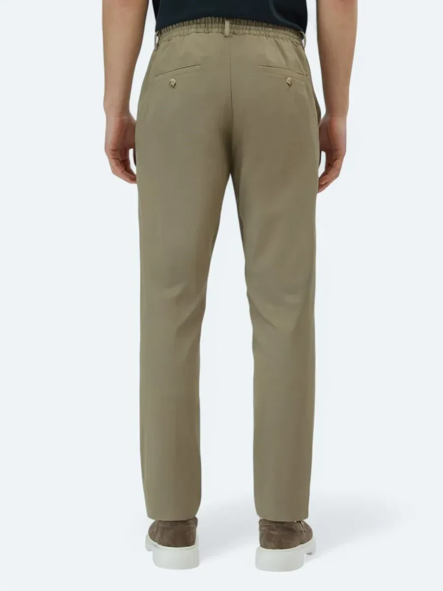 Vizon Düz Dokuma Jogging Fit Casual Pantolon - 5