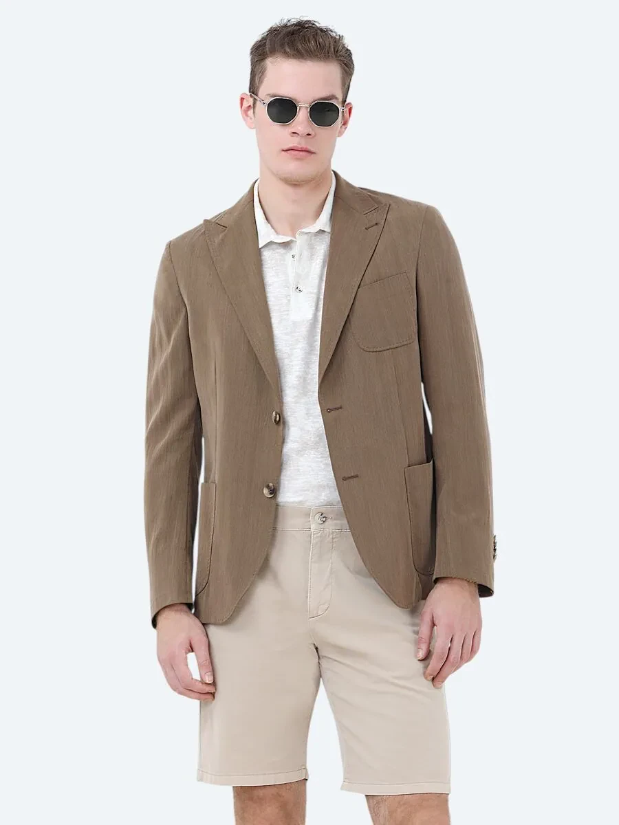 Vizon Düz Modern Fit Ceket - 1