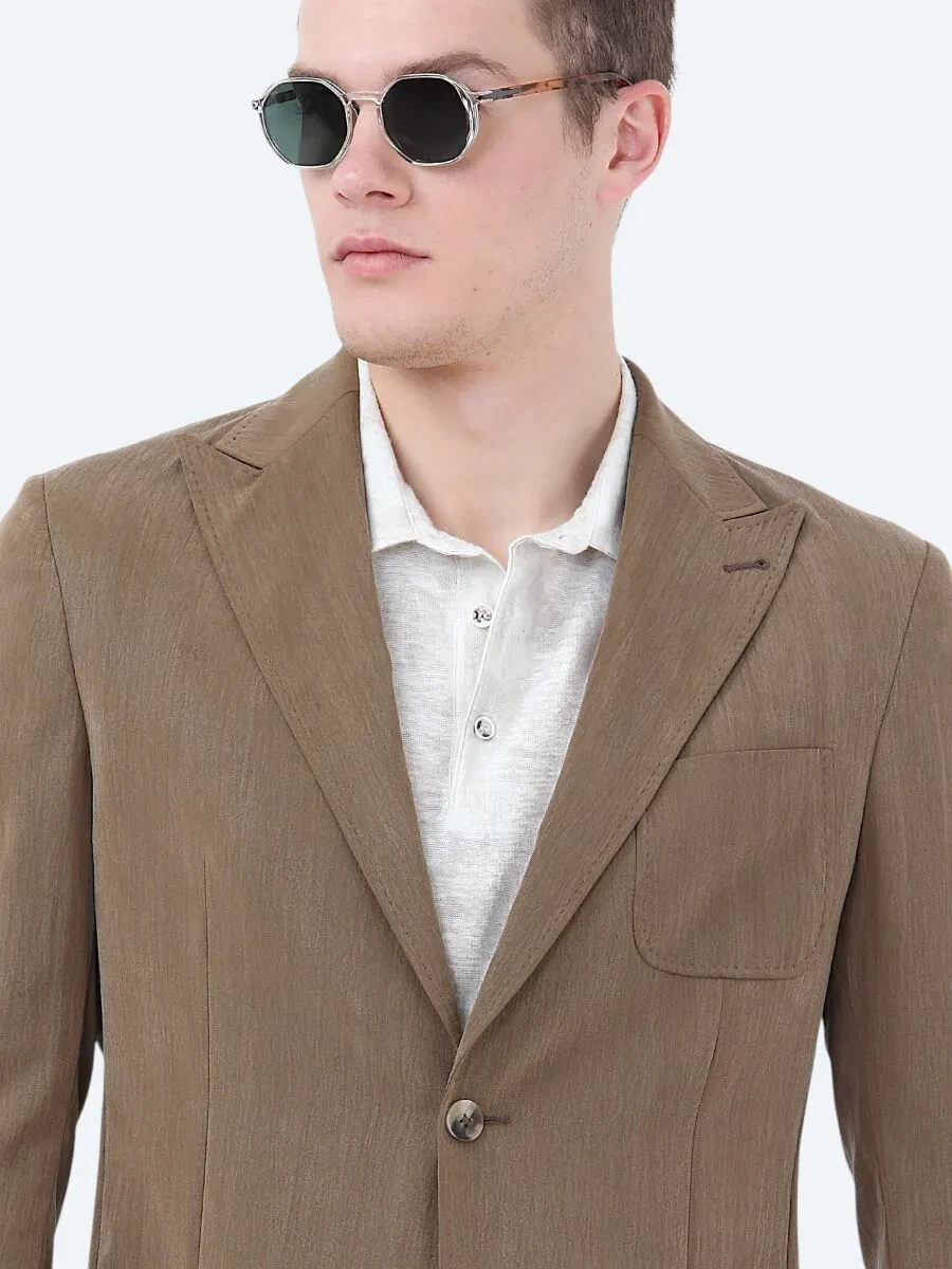 Vizon Düz Modern Fit Ceket - 3
