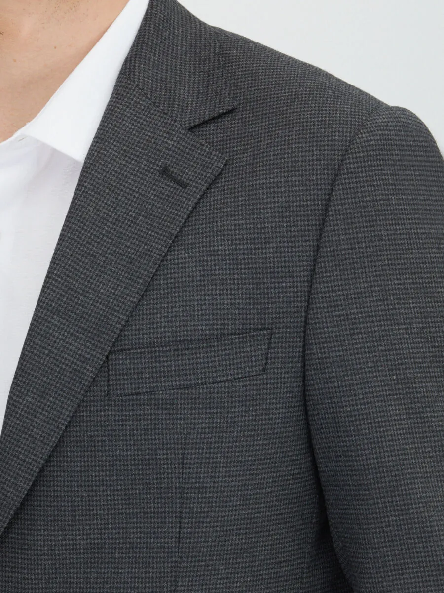 Vizon Modern Fit Yün Karışımlı Takım Elbise - 3