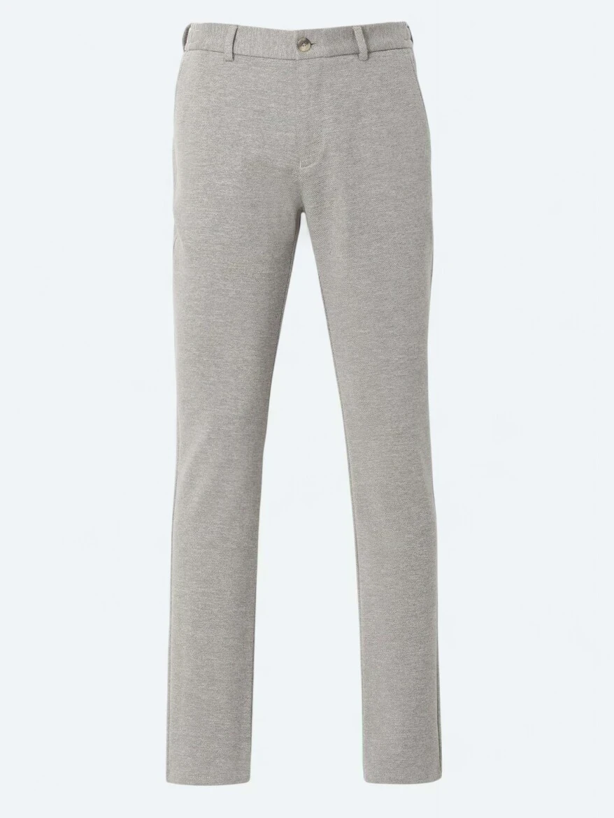Vizon Örme Jogging Fit Casual Pamuk Karışımlı Pantolon - 5