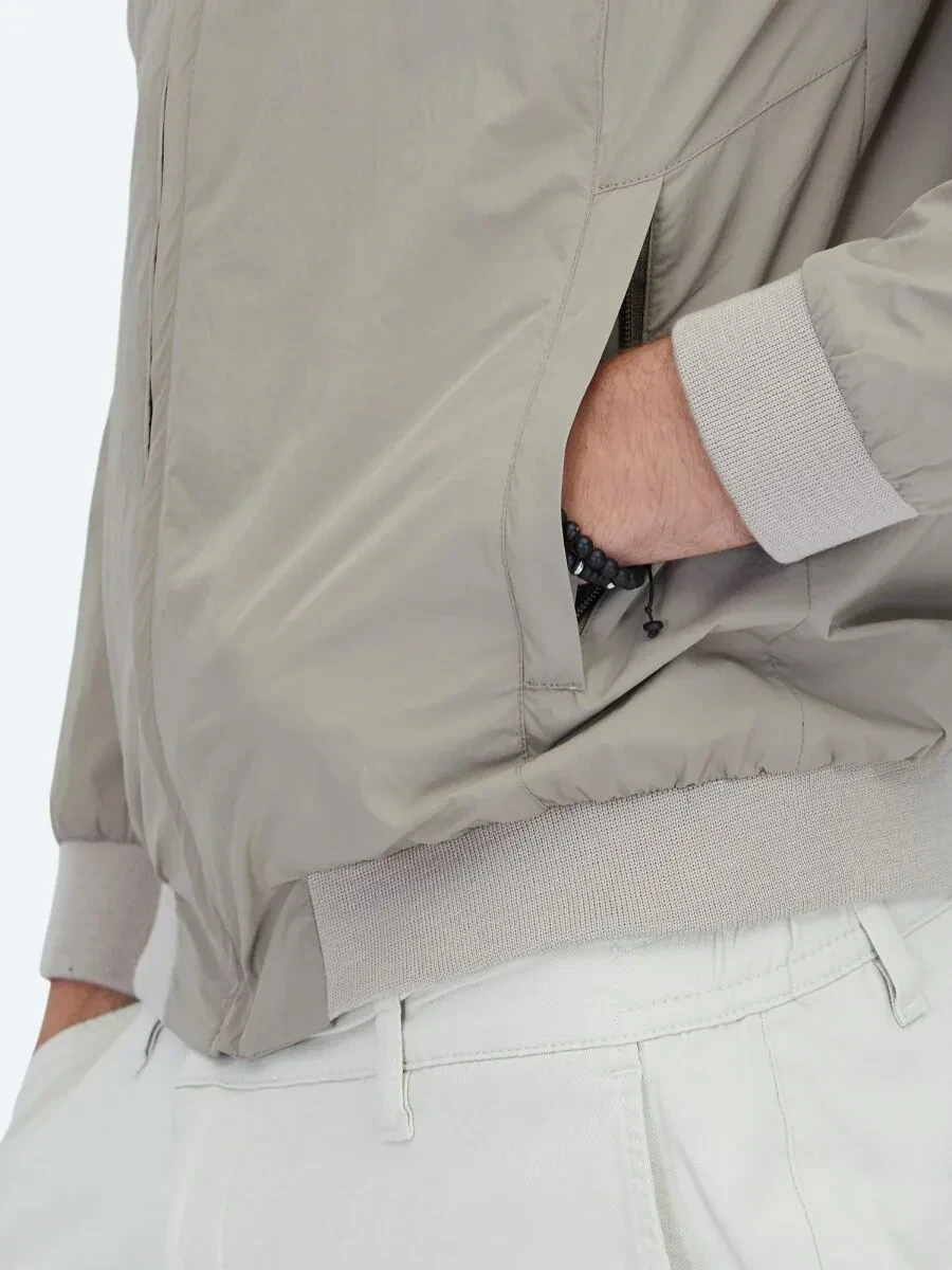 Vizon Regular Fit Dik Yaka Casual Dokuma Mont - 6