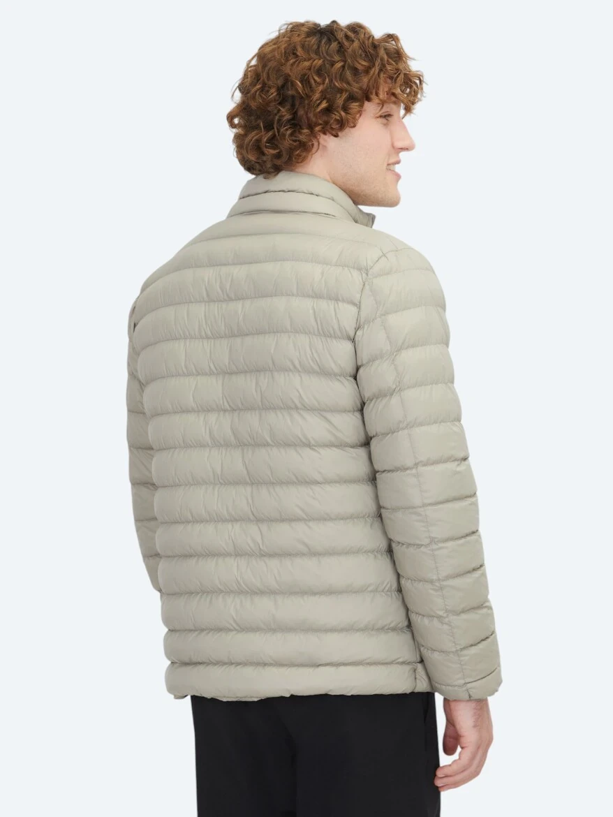 Vizon Regular Fit Dik Yaka Casual Dokuma Mont - 6