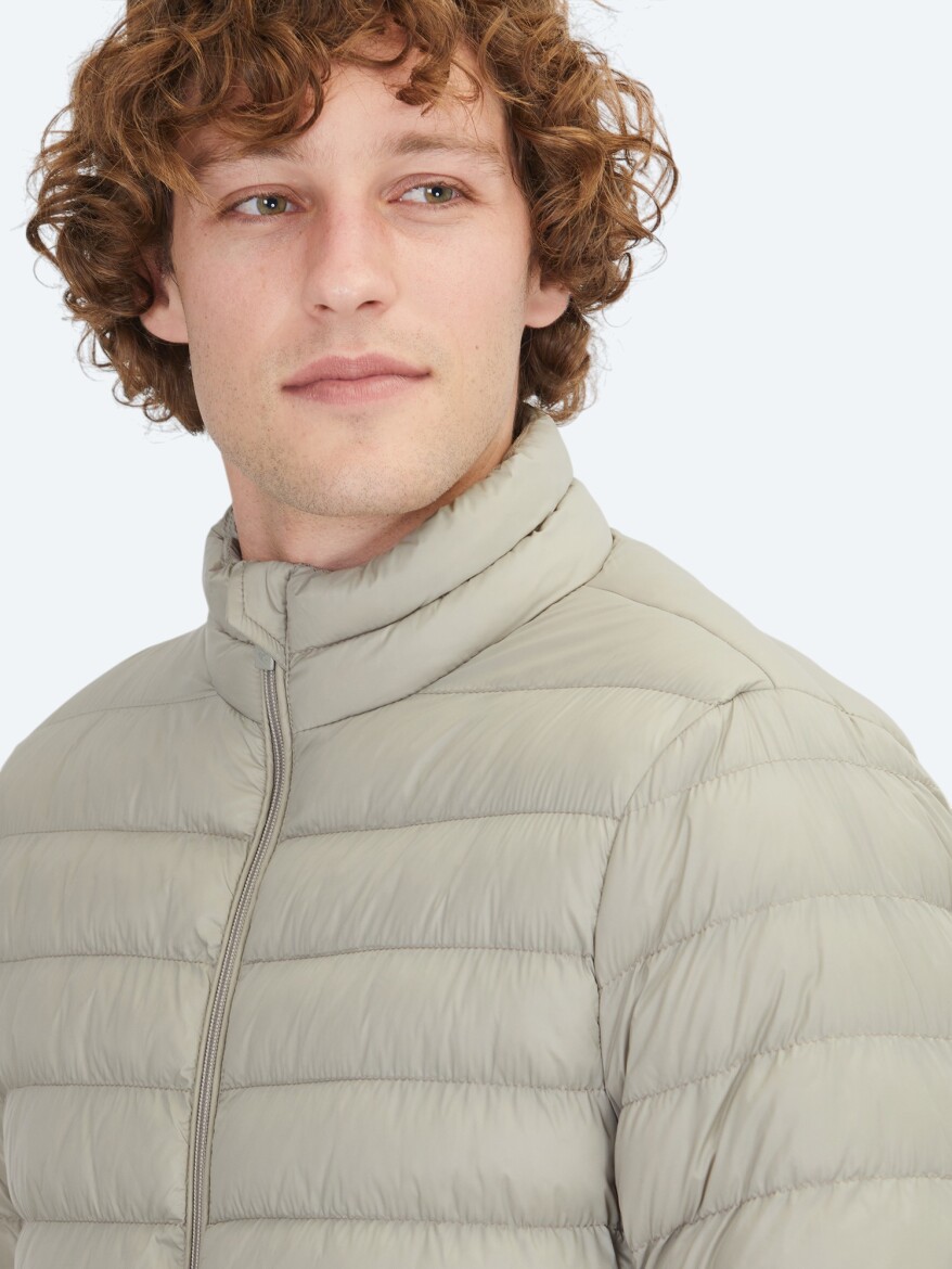 Vizon Regular Fit Dik Yaka Casual Dokuma Mont - 5