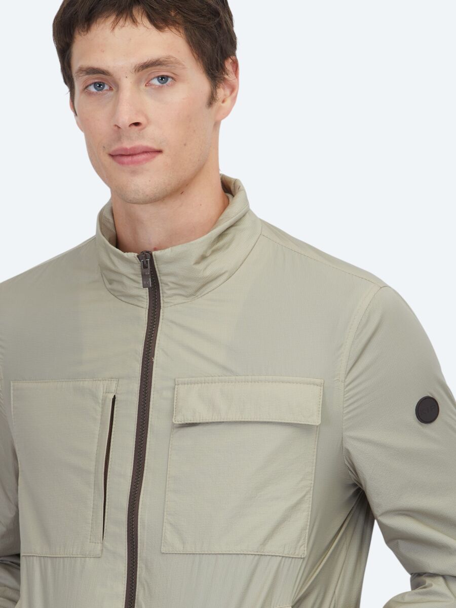 Vizon Regular Fit Dik Yaka Casual Dokuma Mont - 3