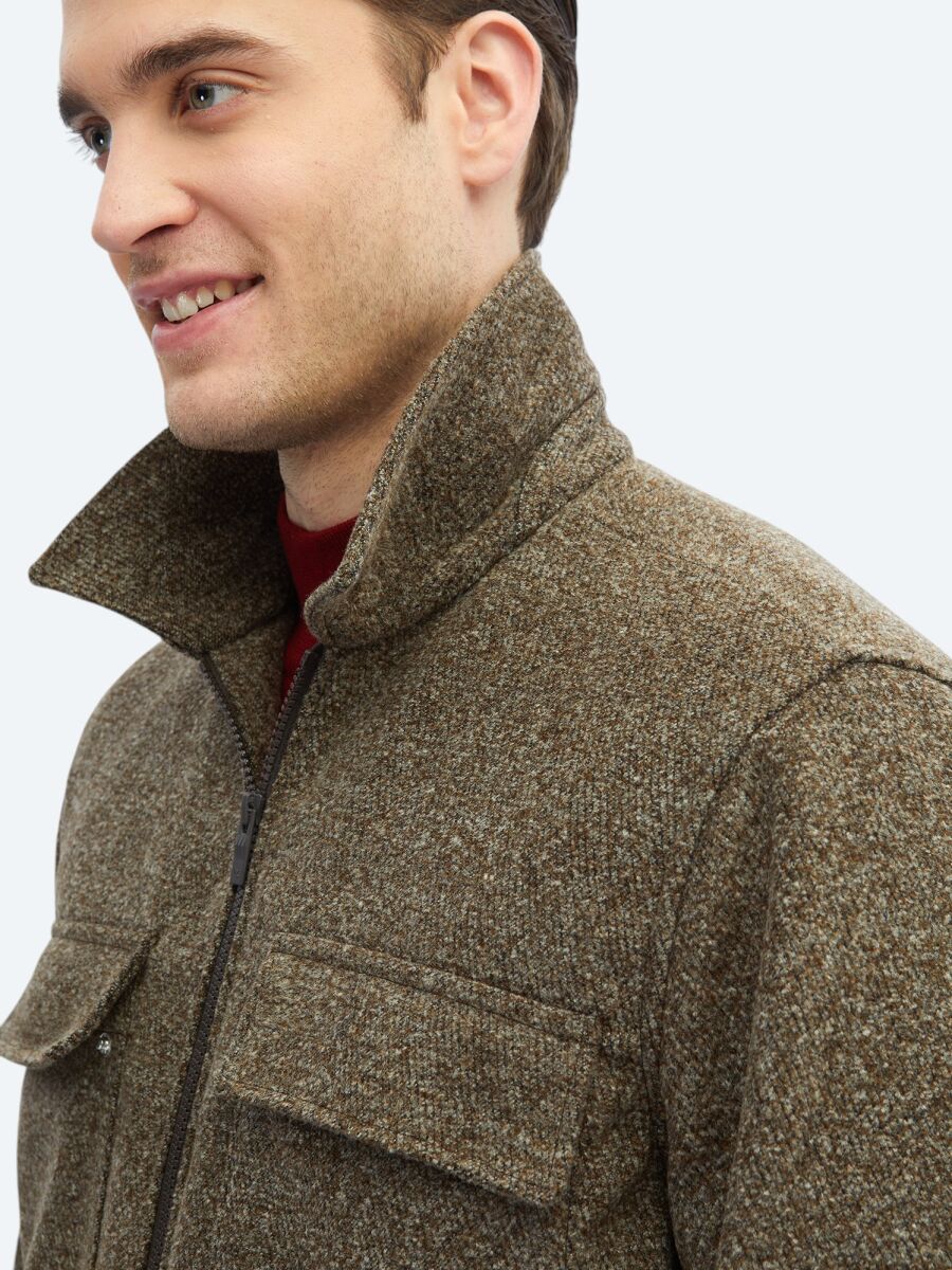 Vizon Regular Fit Gömlek Yaka Casual Dokuma Mont - 6