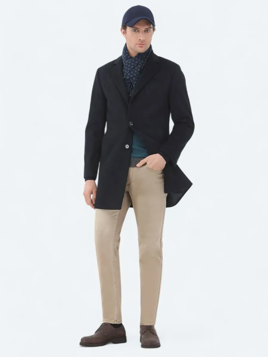 Vizon Slim Fit Denim Pamuk Karışımlı Pantolon - 3