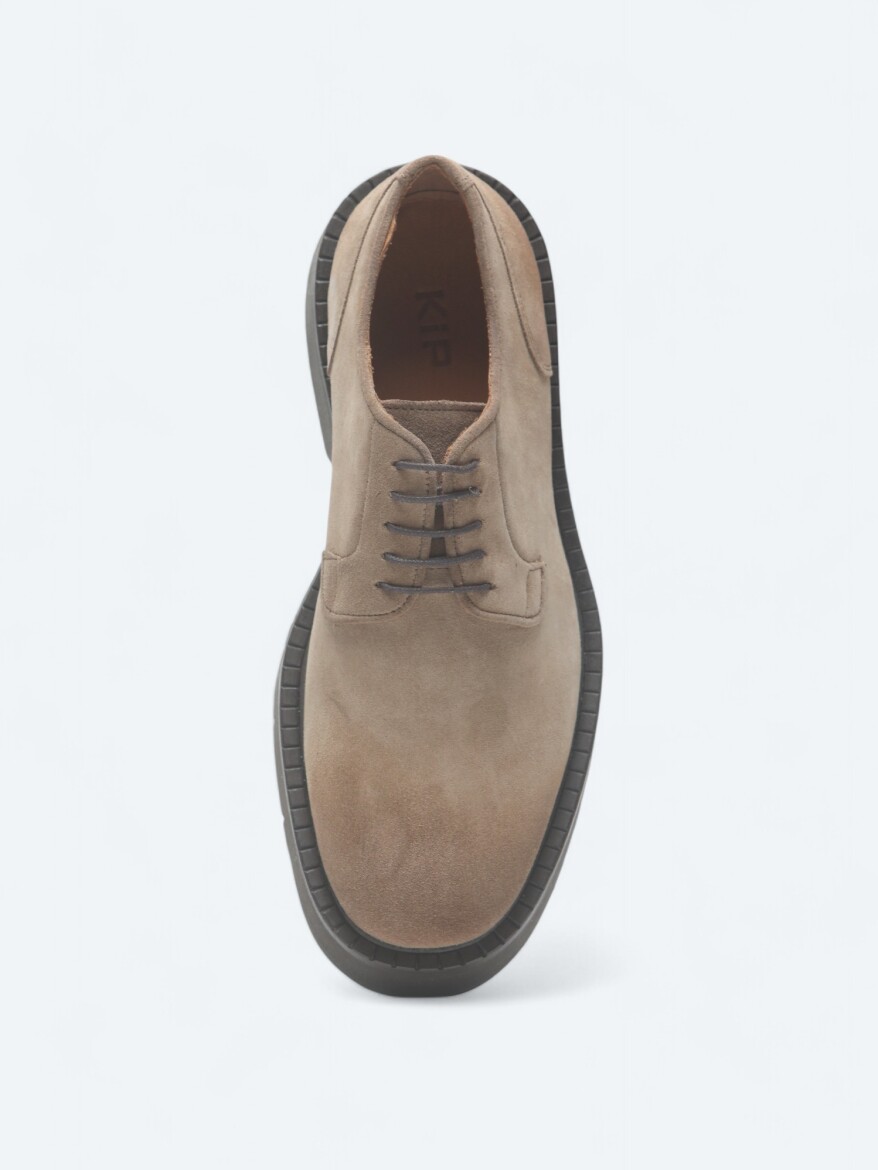 Vizon Süet Smart Casual Ayakkabı - 3