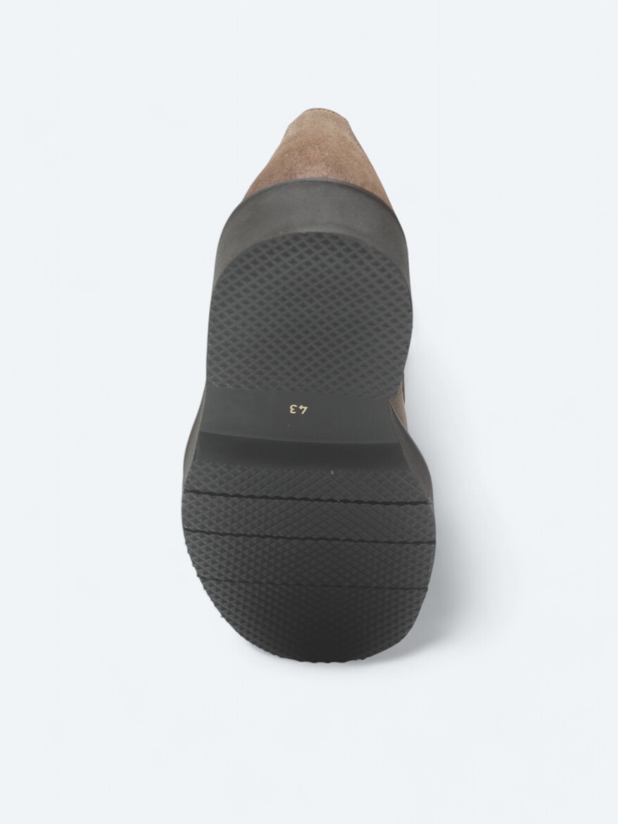 Vizon Süet Smart Casual Ayakkabı - 4