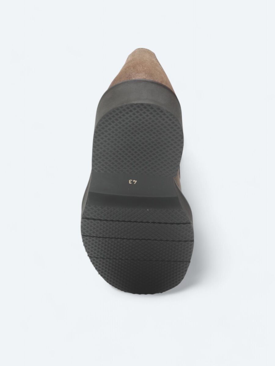 Vizon Süet Smart Casual Ayakkabı - 4