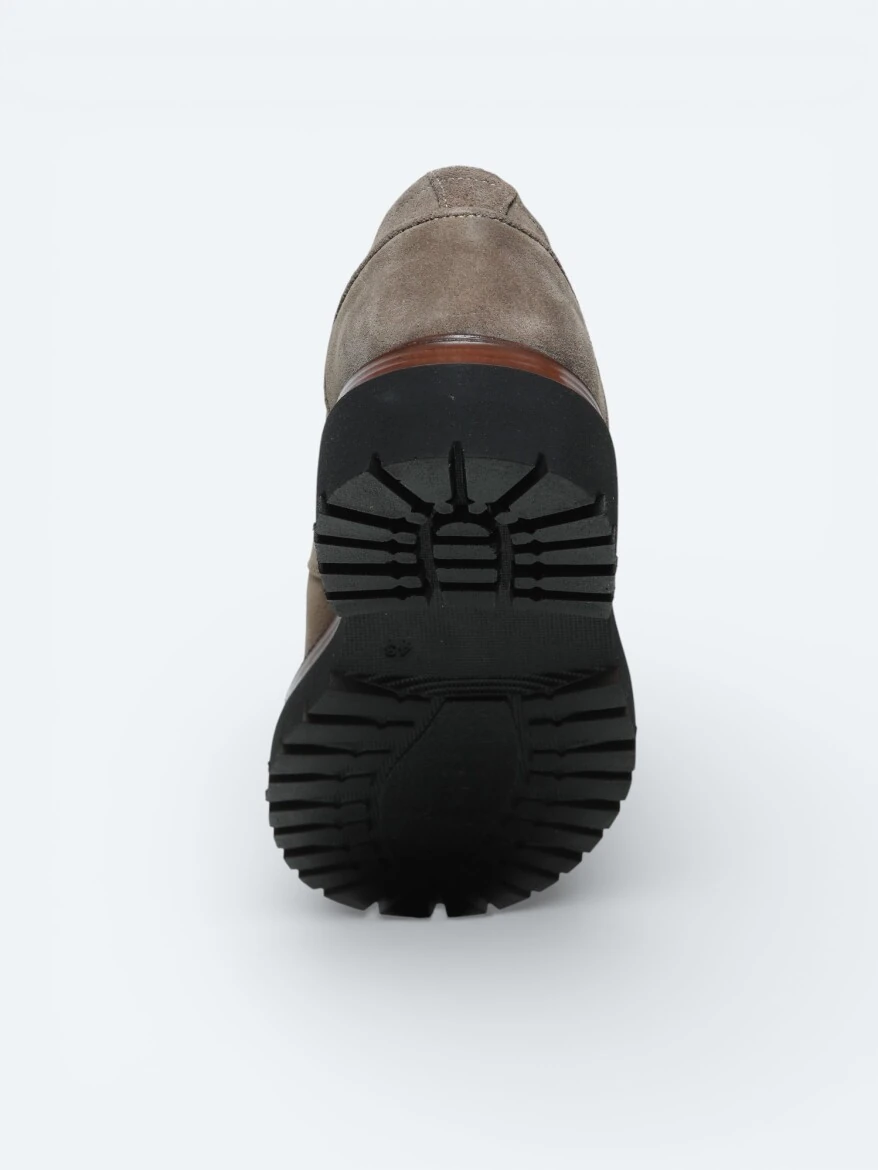 Vizon Süet Smart Casual Ayakkabı - 4