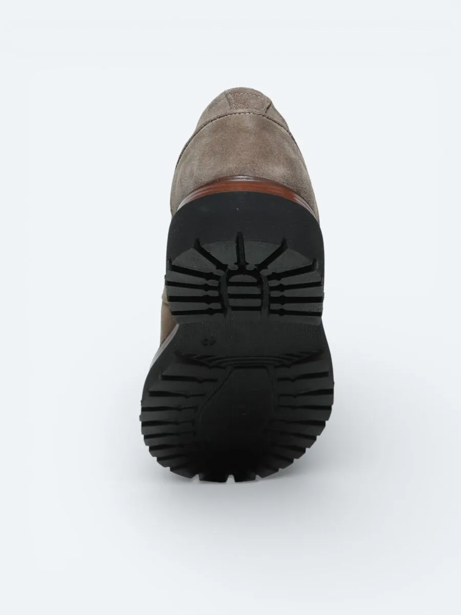 Vizon Süet Smart Casual Ayakkabı - 4